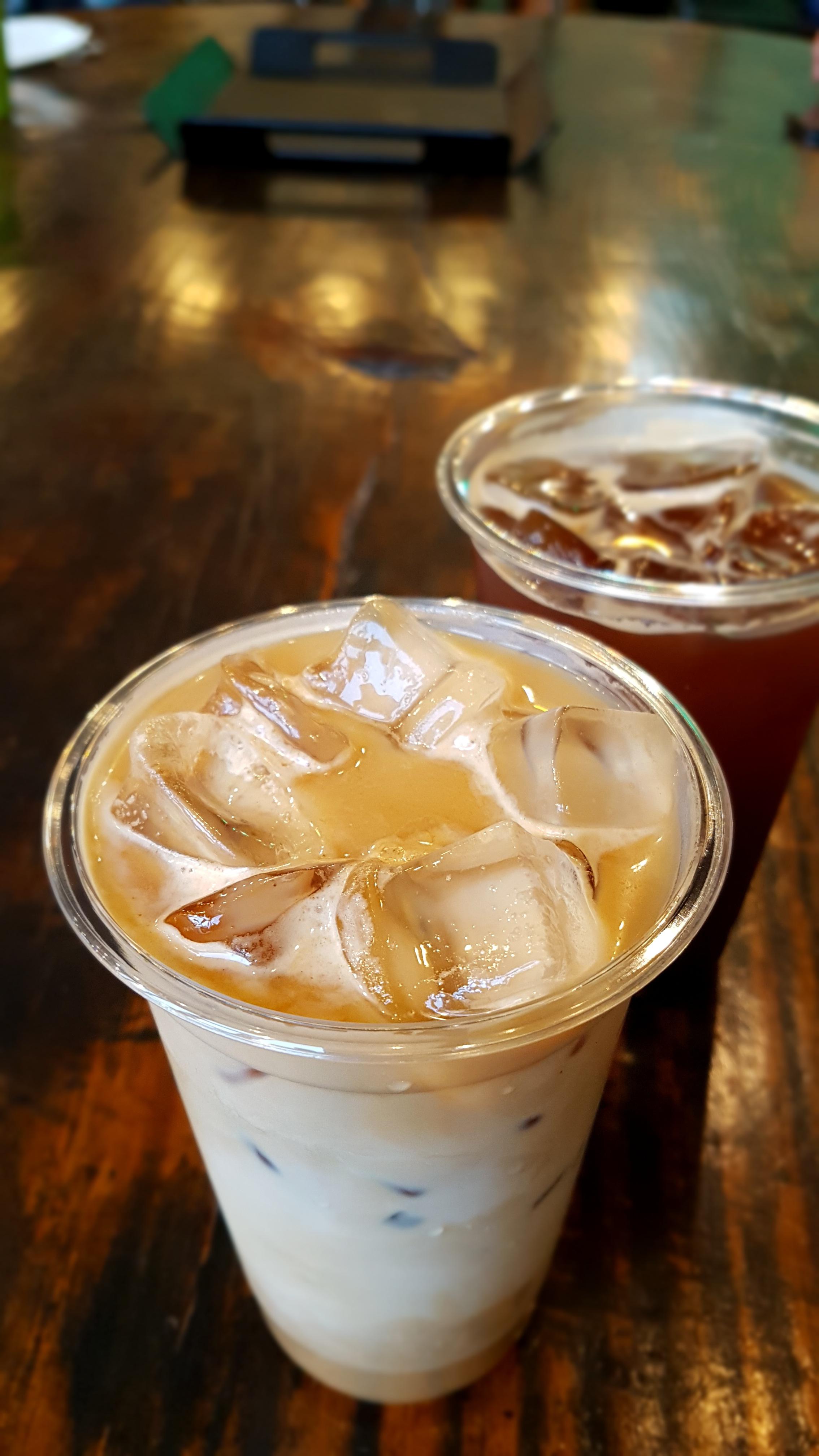 Iced Vanilla Latte