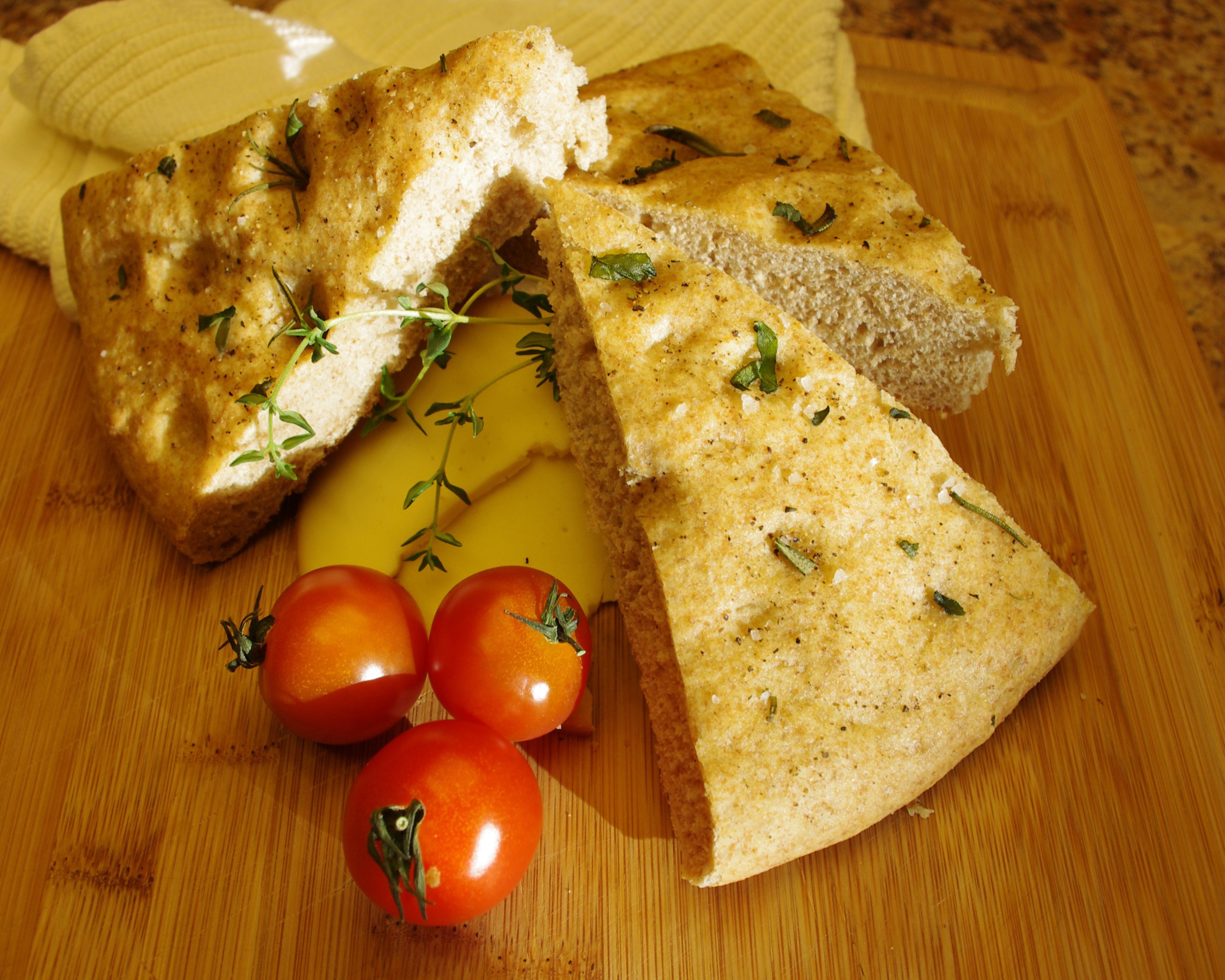 Peruna-focaccia